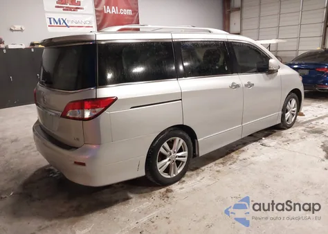 2011 Nissan Quest Le from USA, damaged, VIN JN8AE2KP3B9001805